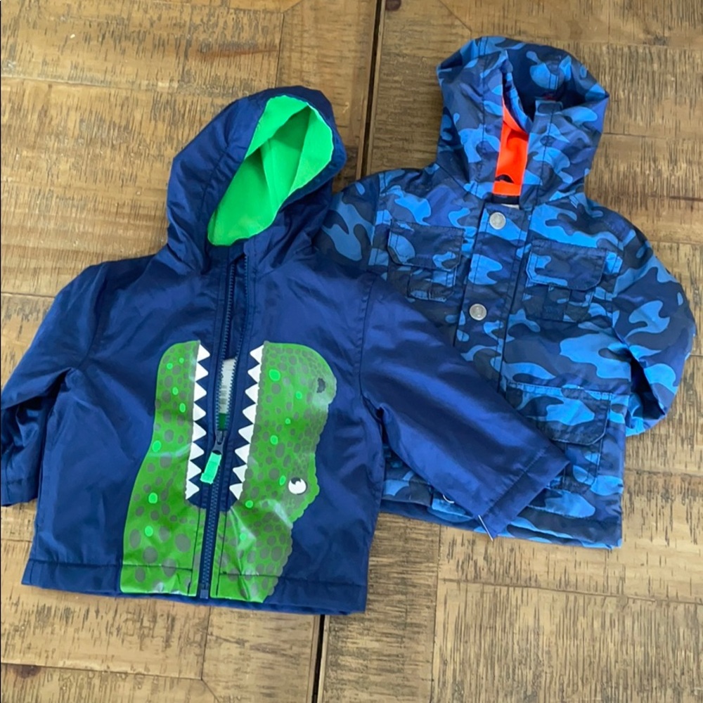 2 Carter’s 12 month infant jackets NWOT